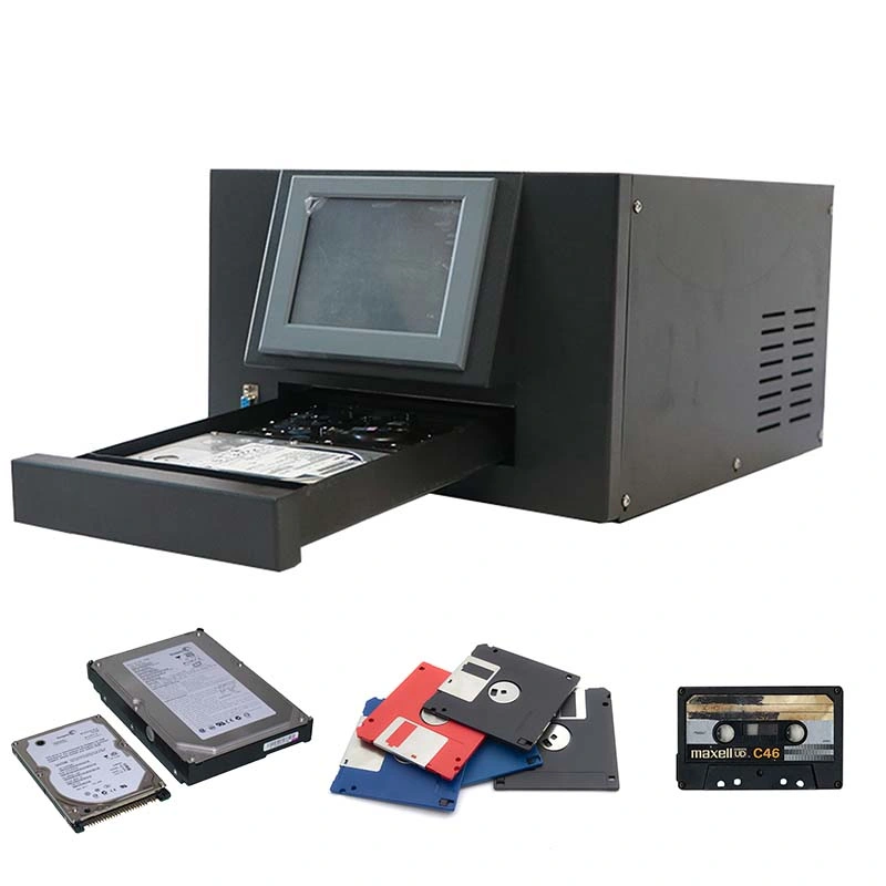 Portable HDD Degausser Magnetic Eraser Demagnetizer Machine for Data Destruction