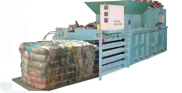 Waste Paper Cardboard Automatic Baling Press with CE Certificate Hsa4-7