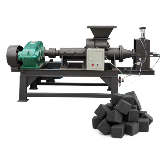 Macchina per estrusore bricchettatrice per carbone da biomassa di grande capacità Macchina per la produzione di polvere di carbonio che forma macchina per pellet di legno